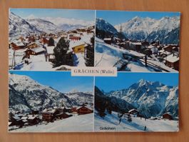 Grächen - 4 vues - 1985