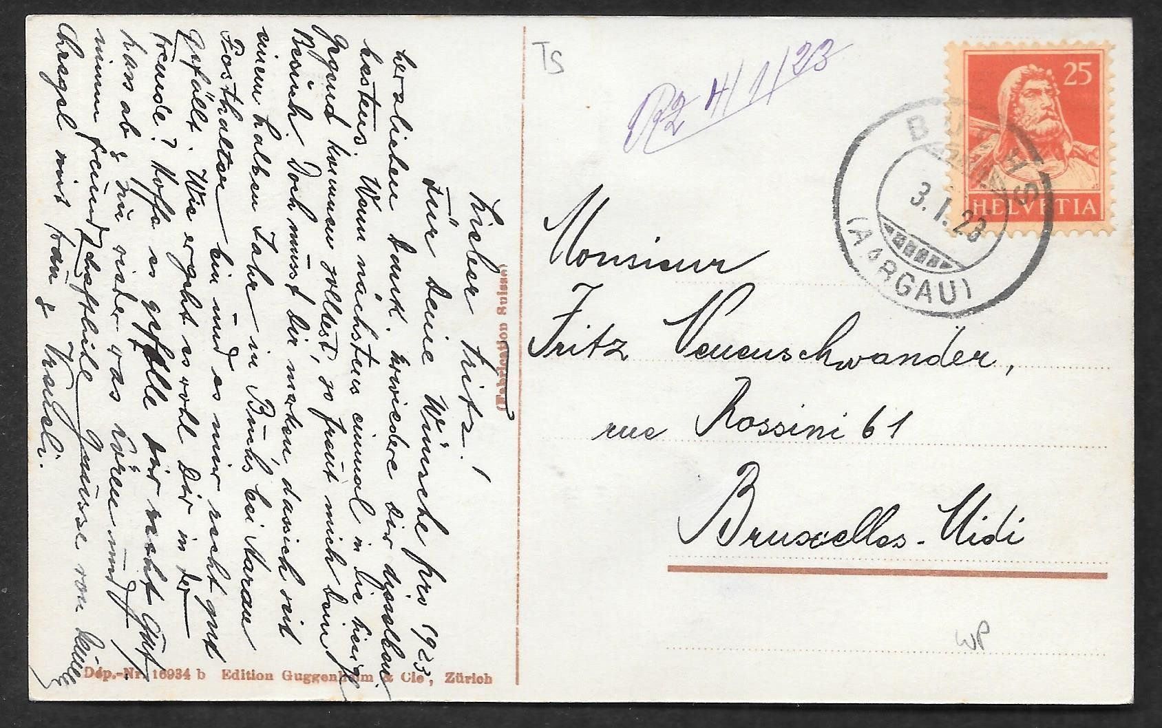 Cartes postales: Buchs Postbureau belebt – D'occasion à Olten par clotaldi 1