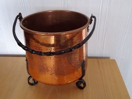 Schöner antiker Kupfertopf 2, Vintage Charme Topf!
