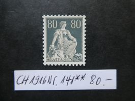 CH 1916 Nr. 141 postfrisch