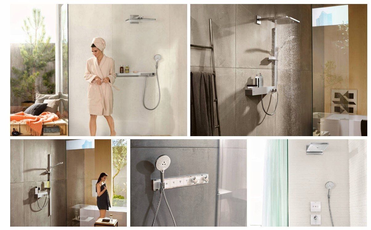 Hansgrohe Docce: Hansgrohe Crometta E 240 EcoSmart Duschsystem mit Thermostat – Nuovo e nell'imballaggio originale da Luzern venduto da BestMobile 5