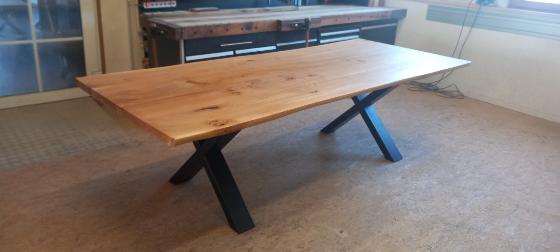 Tavoli: Schweizer Massivholztisch aus Eiche rustikal 260x110cm – Nuovo (secondo la descrizione) da Altishofen venduto da Rossi464