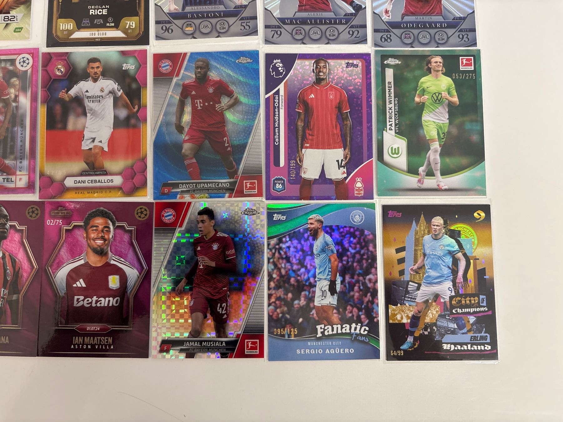 Topps Carte collezionabili: Topps Sammlung mit nummerierten Karten – Usato da Basel venduto da 19dome87 1