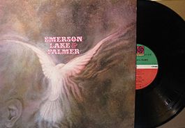 EMERSON LAKE & PALMER "Emerson Lake & Palmer" LP in VG++/EX