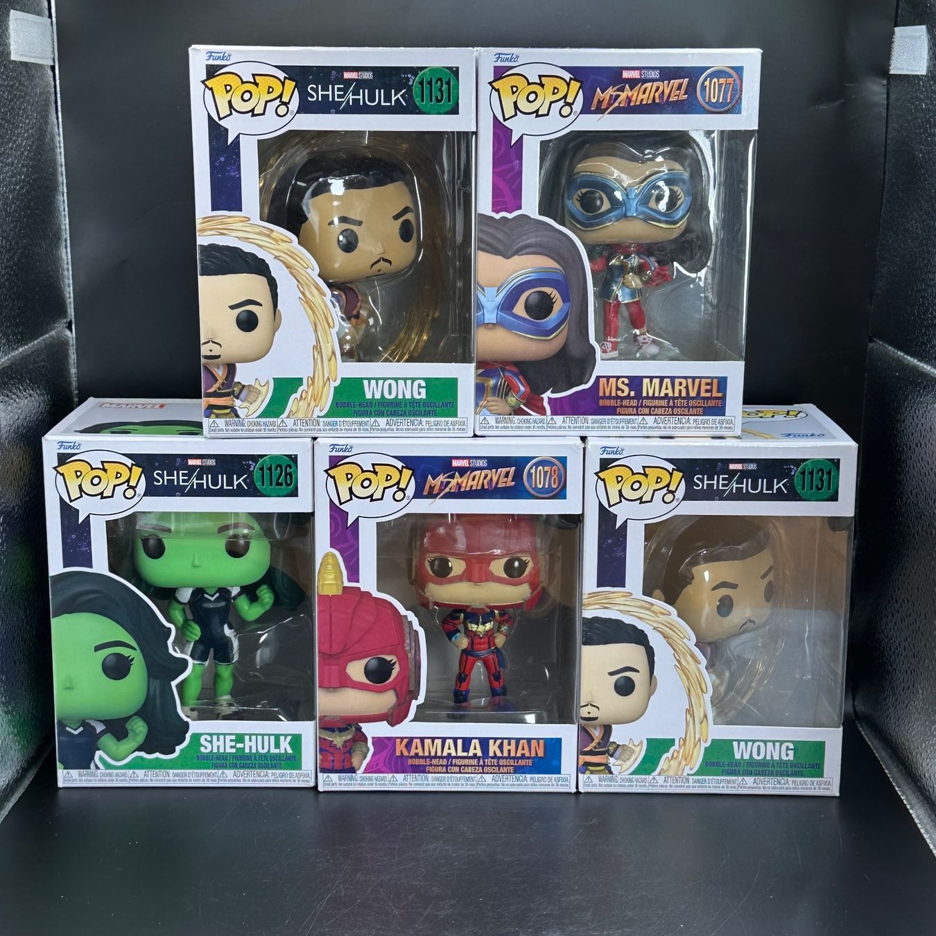 Funko Statuette: Funko Pop Marvel 5Stk Sammlung – Usato da Düdingen venduto da Nerdworld