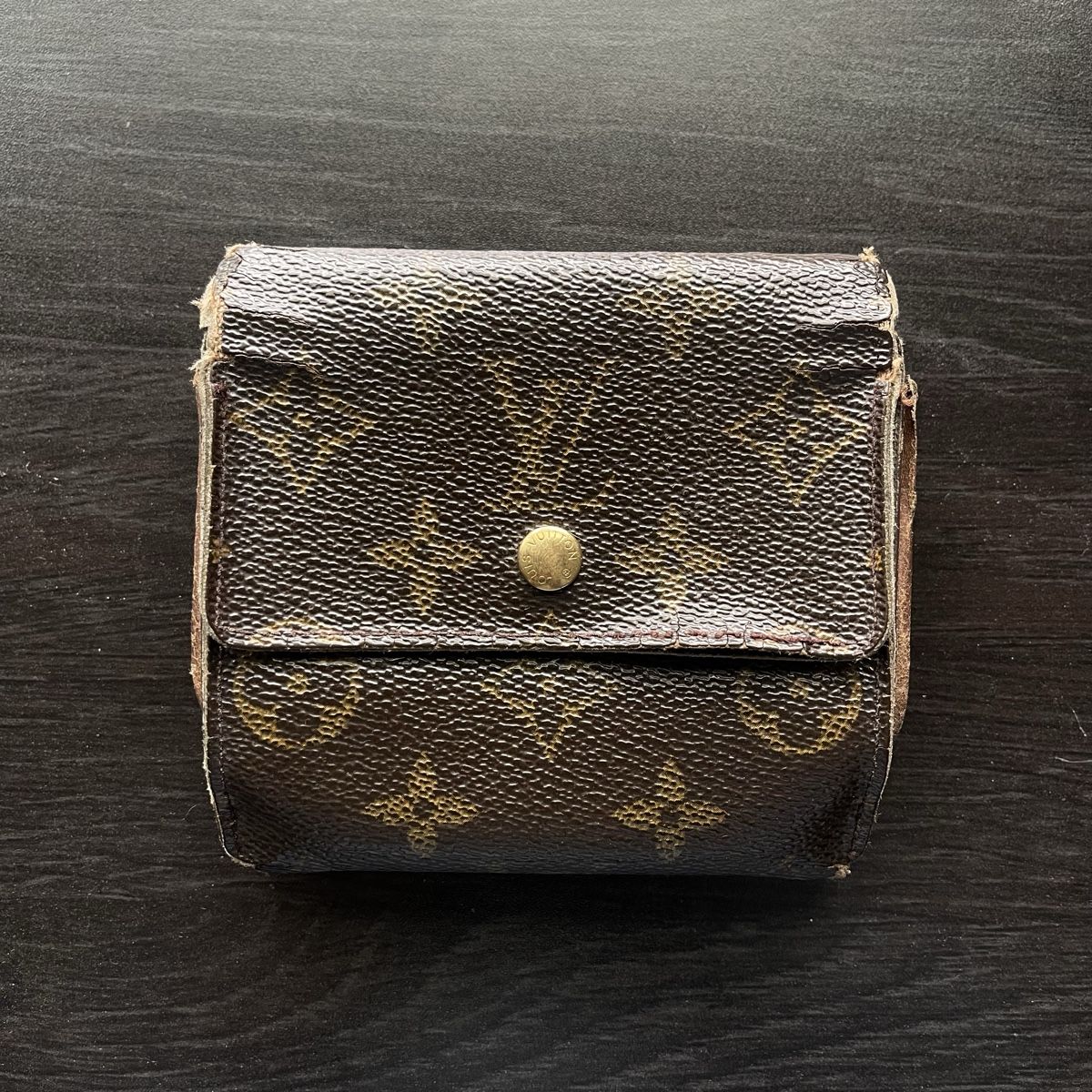 Louis Vuitton Portafogli: Vintage Louis Vuitton 2 Double Side Monogram Wallet – Usato da Genève venduto da FoundTears
