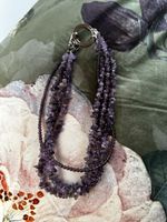 Halskette mit Amethyst