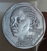 GABUN 500 FRANCS 1985