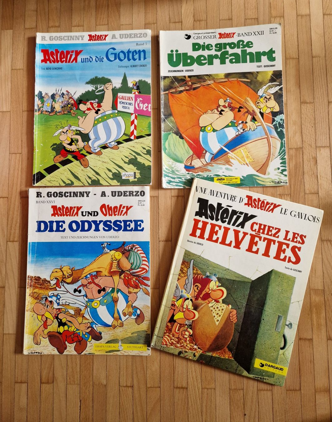 Fumetti: 4 Asterix und Obelix Bände – Usato da Zürich venduto da EhrlichJA