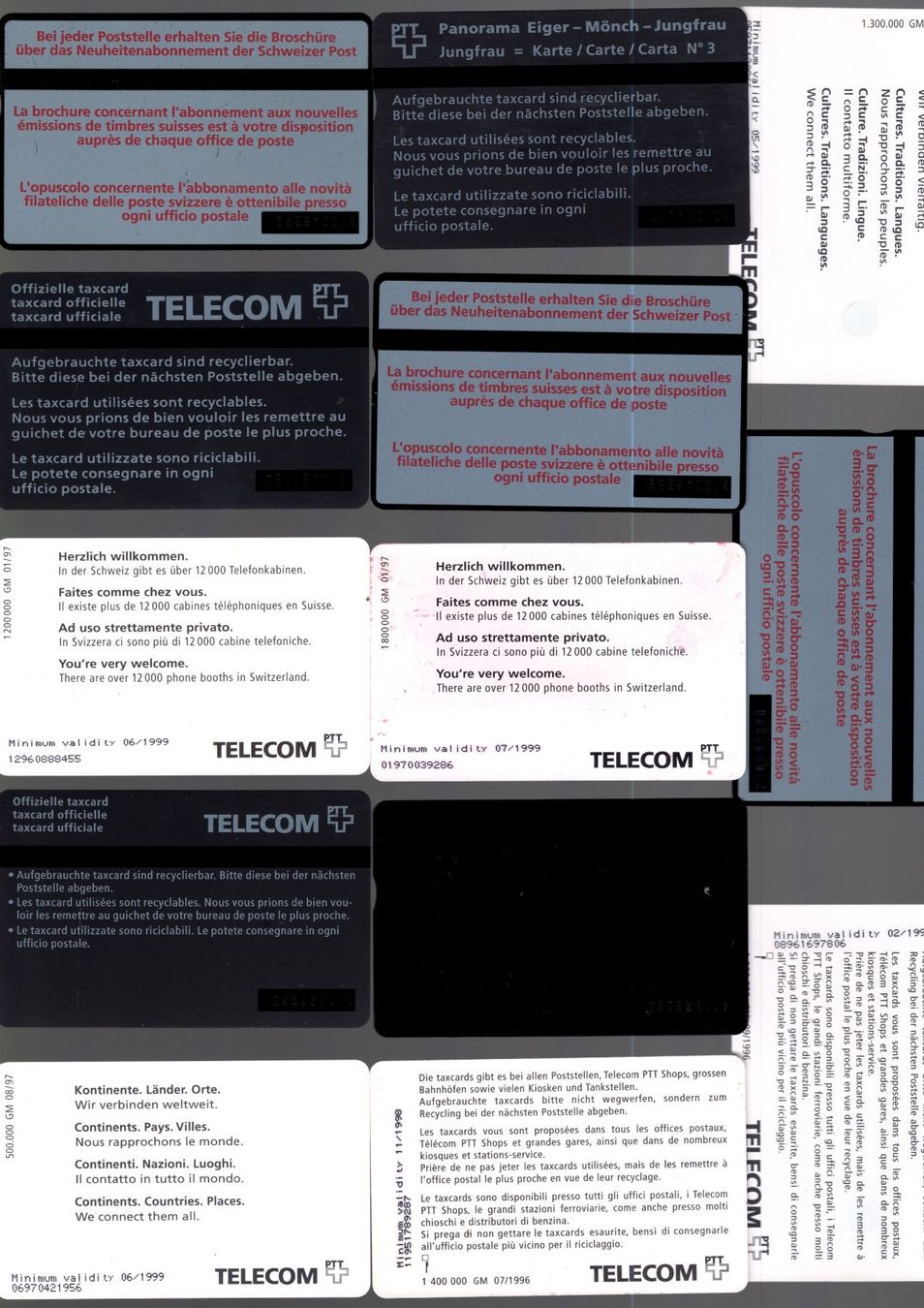 Telefon- & Taxkarten: Schweizer telefonkarte 13 stück – Gebraucht aus Leibstadt von baroc333 1