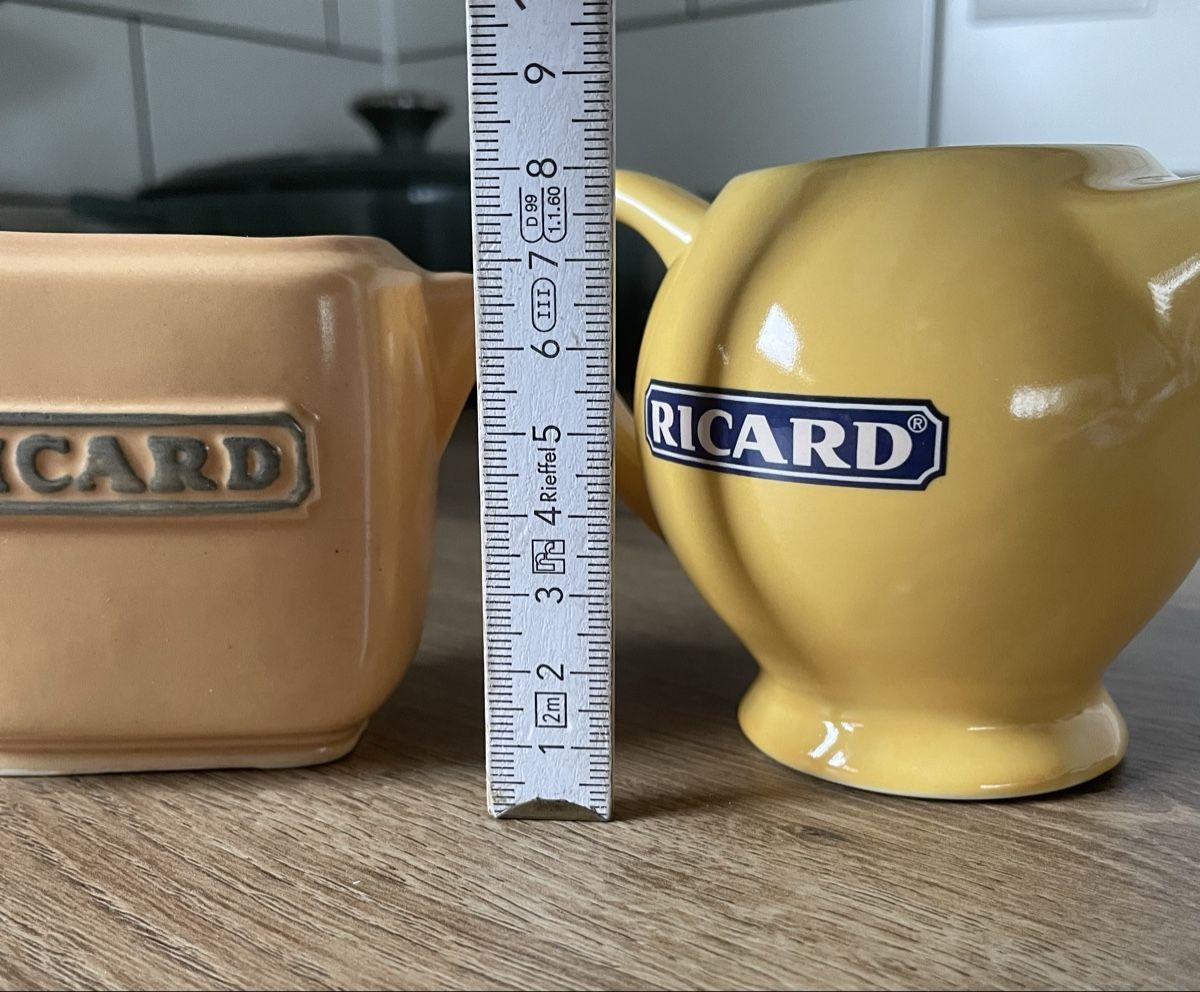 Ricard Caraffe: 2 mini pichets Ricard vintage  – Usato da Lonay venduto da ju-71 7