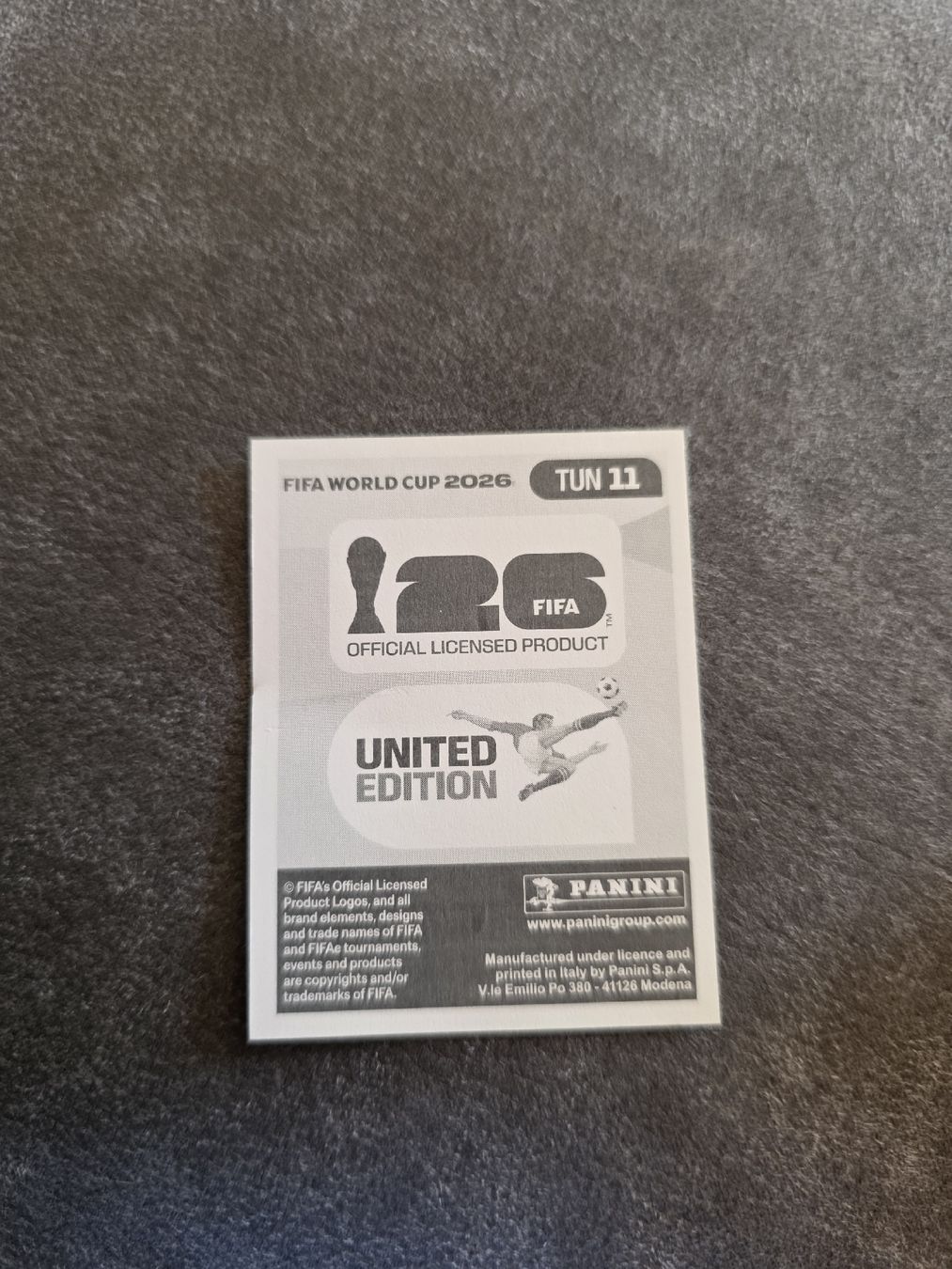 Panini Carte collezionabili: Panini WM 2026 TUN 11 – Nuovo (secondo la descrizione) da Romanshorn venduto da leeh78 1