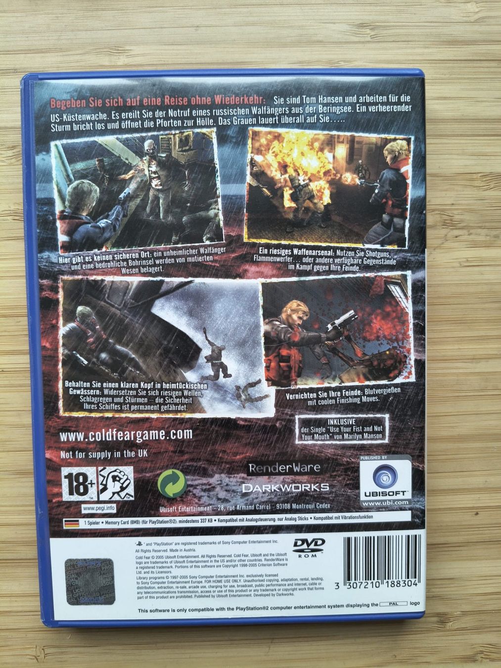 Giochi: Cold Fear (PS 2) – Usato da Riedholz venduto da ste_96cd 1