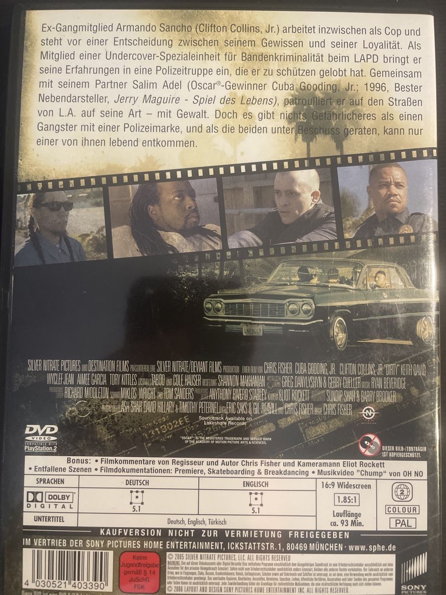 Tous les DVDs: Dirty, mit Cuba Gooding jr. – D'occasion à Winterthur par machmaschine 1