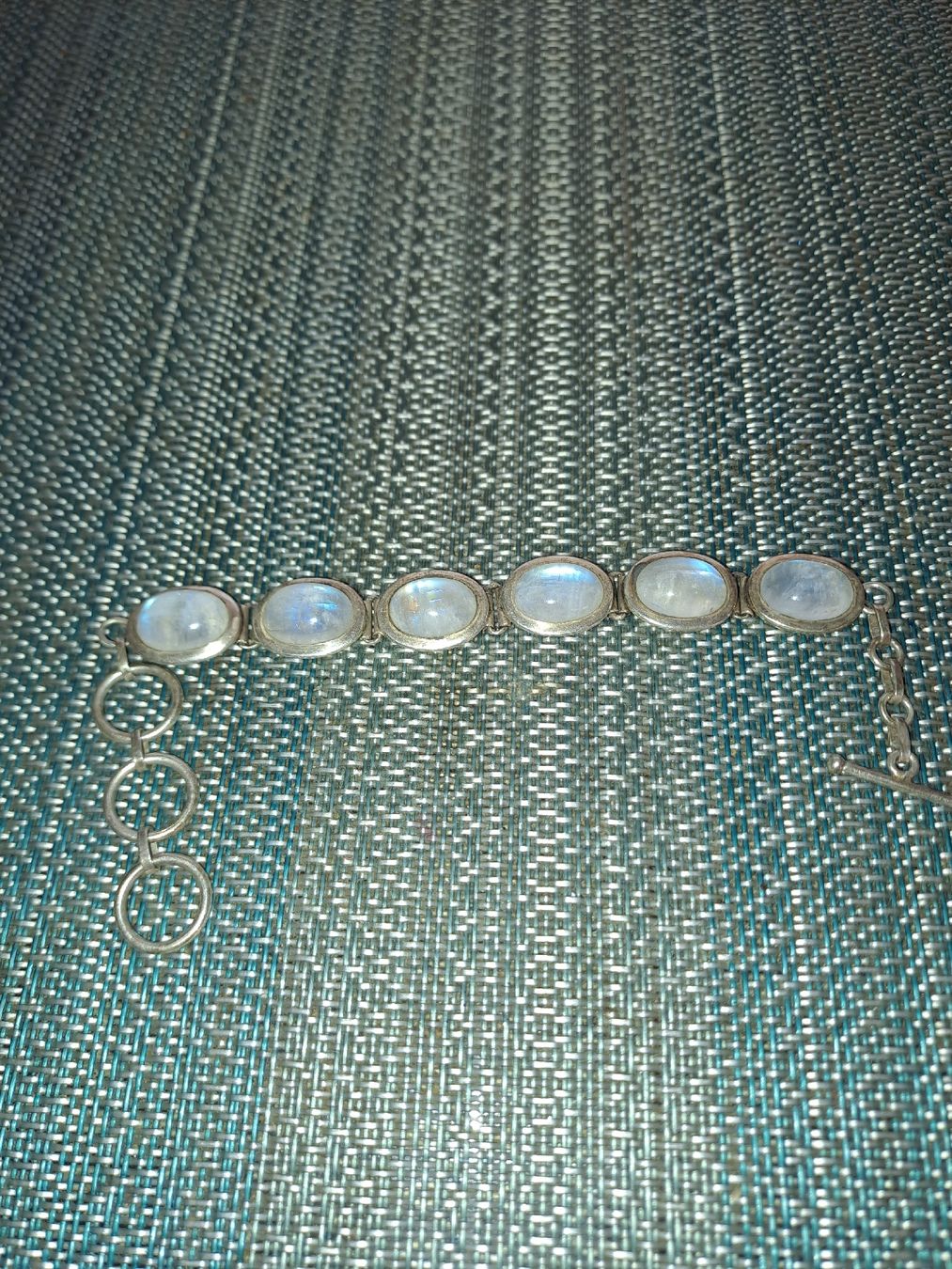 Bracciali & Braccialetti: Mondstein Armband, 925 Silber, Länge 19cm – Usato da Belp venduto da bea_2752 1