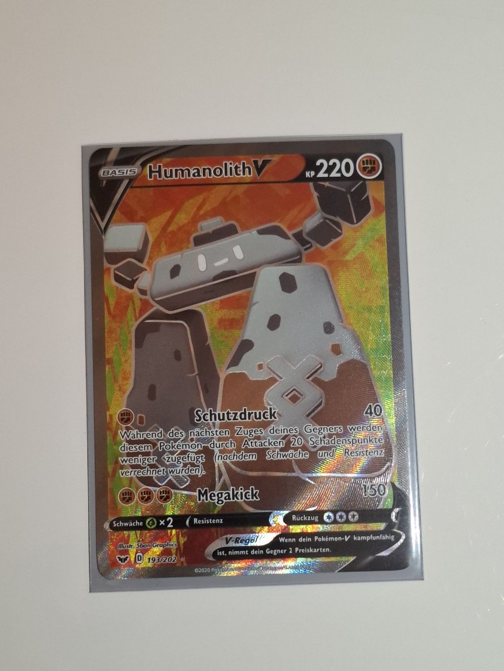 Pokémon Carte collezionabili: Humanolith  - Top Zustand! – Nuovo (secondo la descrizione) da Effretikon venduto da PokeDeki