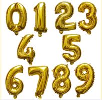 Geburtstagsballons Zahlen 8