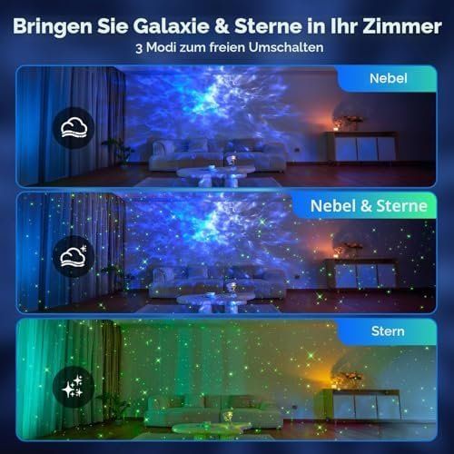 Toutes les décorations: Fire Sternenhimmel Projektor Mädchen Geschenke 15 Farben – Neuf avec emballage d'origine à Hundwil par Pakethase 4