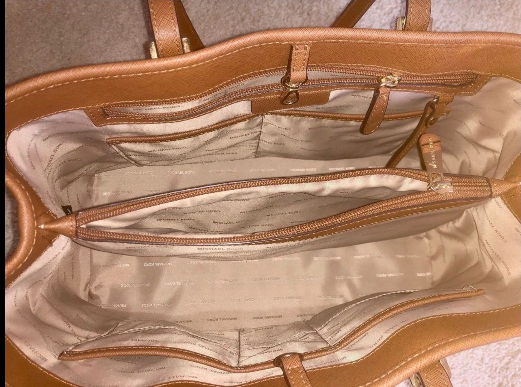 Michael Kors Borse da donna: Michael Kors Tasche, helles Braun – Usato da Pfungen venduto da Sheki56 5