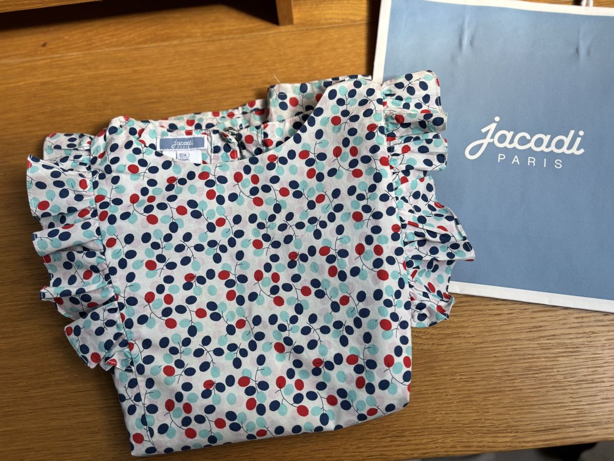 Jacadi Blusen, T-Shirts & Tops: Blouse Jacadi en Liberty 10 ans - 140cm – Neu (gemäss Beschreibung) aus Founex von ari_2gt7 8