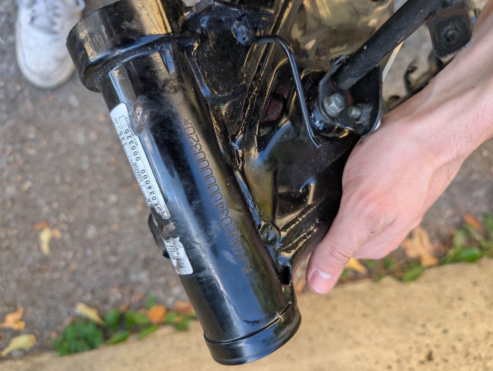 Yamaha Toutes les pièces détachées moto: Yamaha DTR 125 Rahmen  – D'occasion à Mellingen par jea_hkf9 5