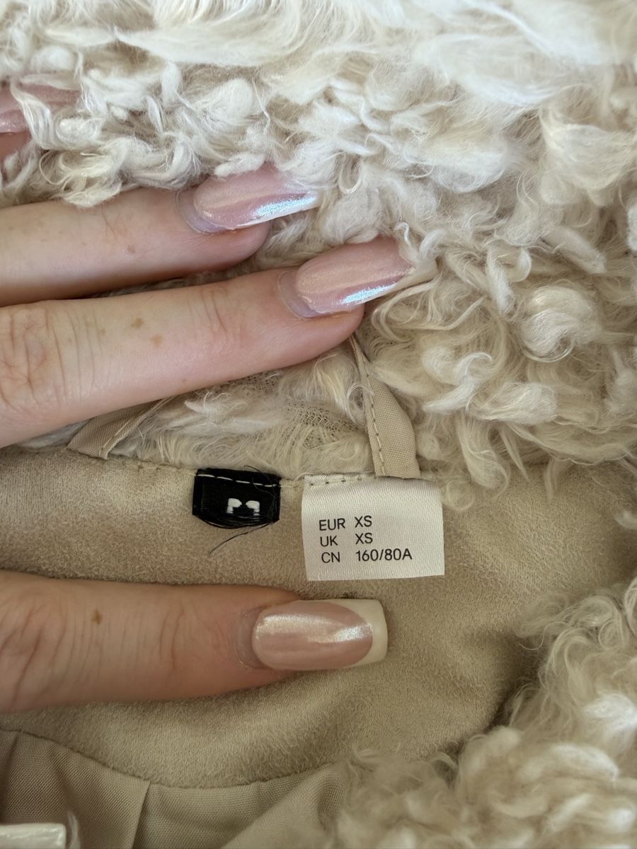 H&M Giacche: Jacke Kunstfell beige – Nuovo (secondo la descrizione) da Frümsen venduto da laura002 1