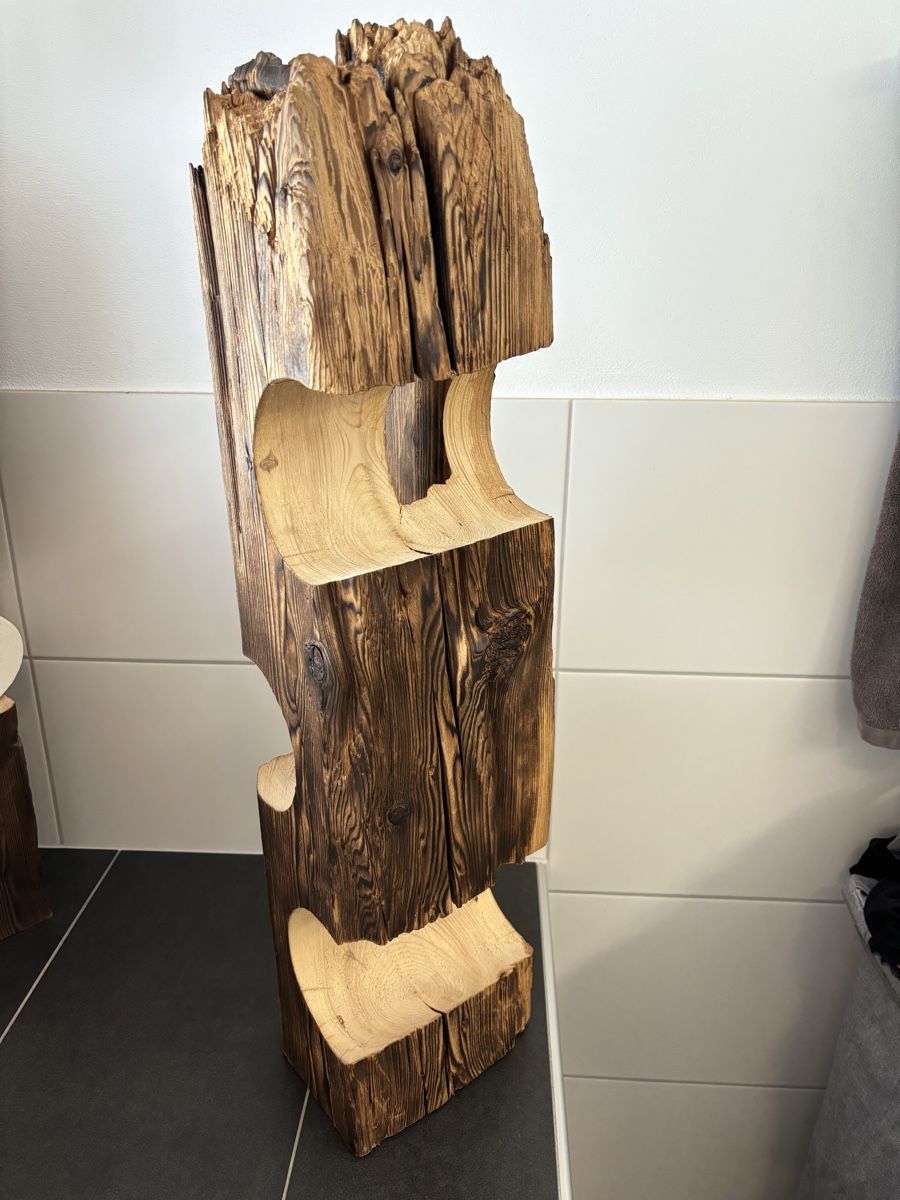 Tutte le decorazioni: WC-Rollenhalter Holz rustikal einzigartig – Usato da Salvenach venduto da Bali06