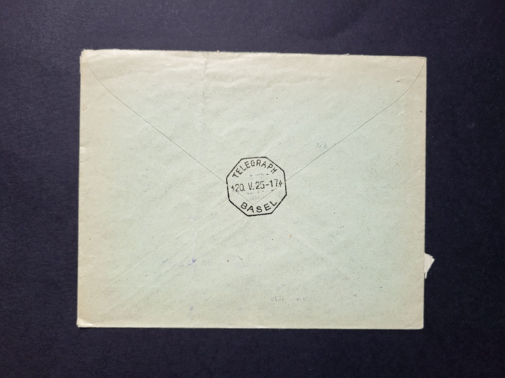 Alle Briefmarken: 1925, Chargé Brief nach Basel (Danzas) – Gebraucht aus stäfa von brandy66 1