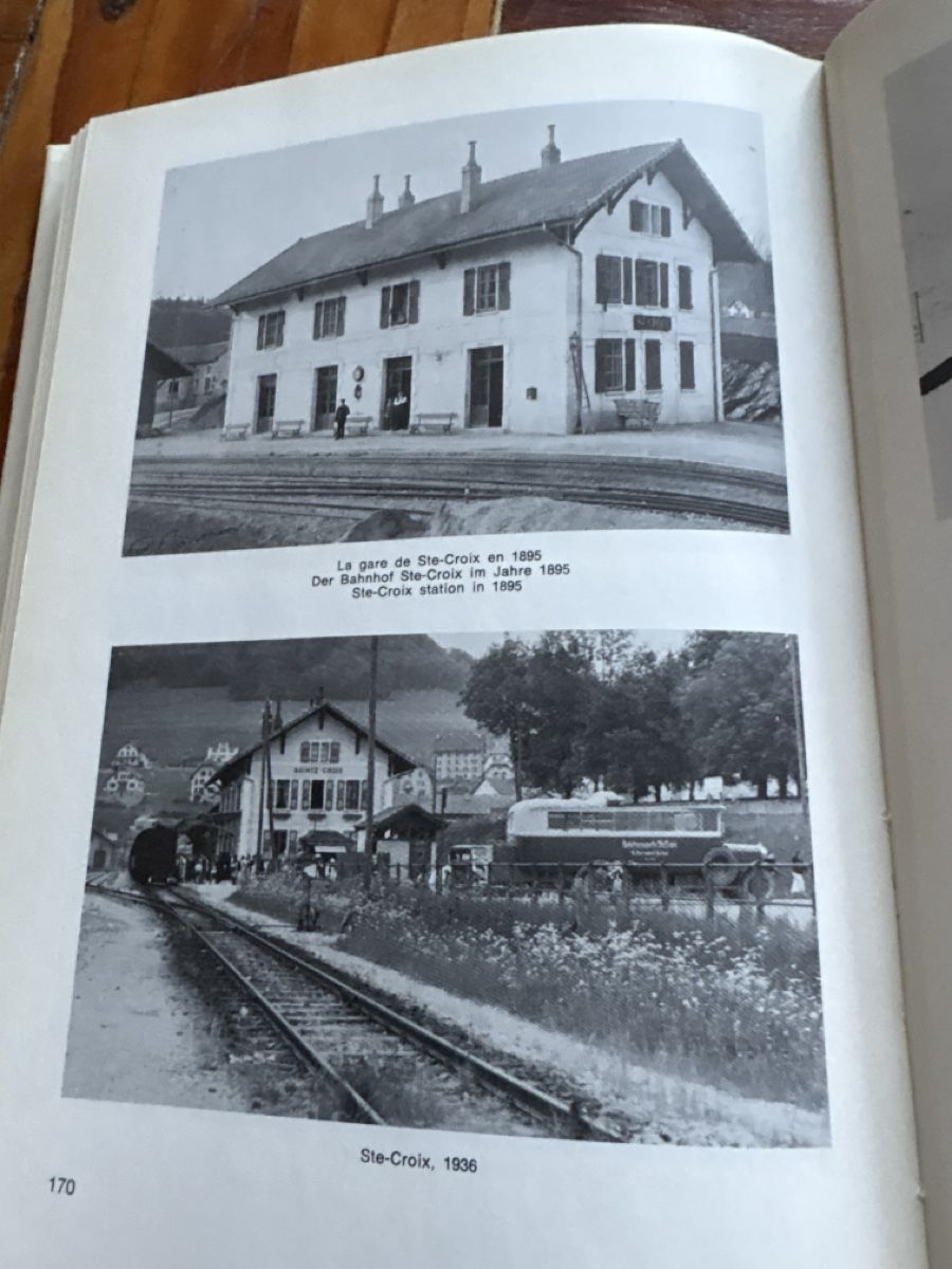 Bücher: Le chemin de fer Yverdon - Ste Croix – Gebraucht aus Troistorrents von Patalax 7