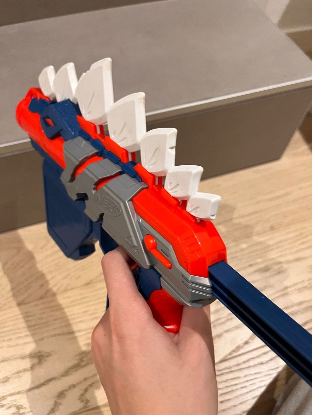 Nerf Giocattoli: Nerf DinoSquad Stego-Smash Blaster, comme neuf – Usato da Pully venduto da gpo_82kp 2