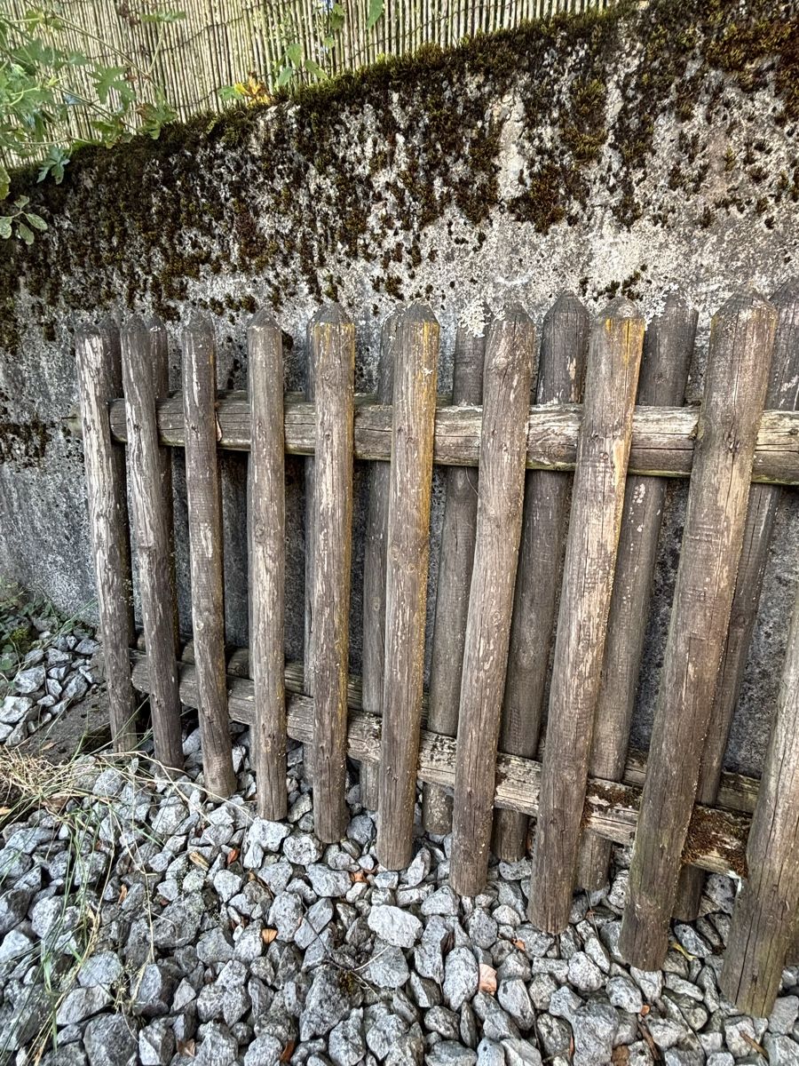 Fendivista: Holz Gartenzaun 4m90cm - 80cm Höhe – Usato da Jona venduto da Sid100 1