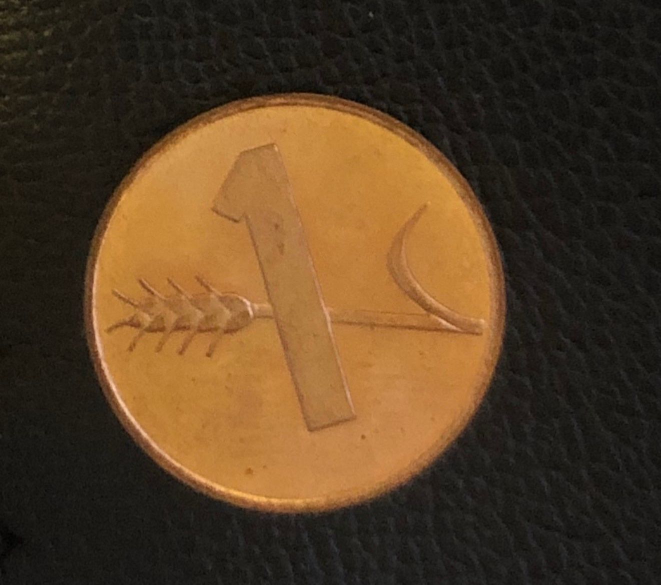 Tutti le monete: 1976 - 1 RAPPEN STGL/FDC – Nuovo (secondo la descrizione) da Courgenay venduto da Kolfree 1