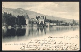 AK Rolle, Château de Rolle, Panorama