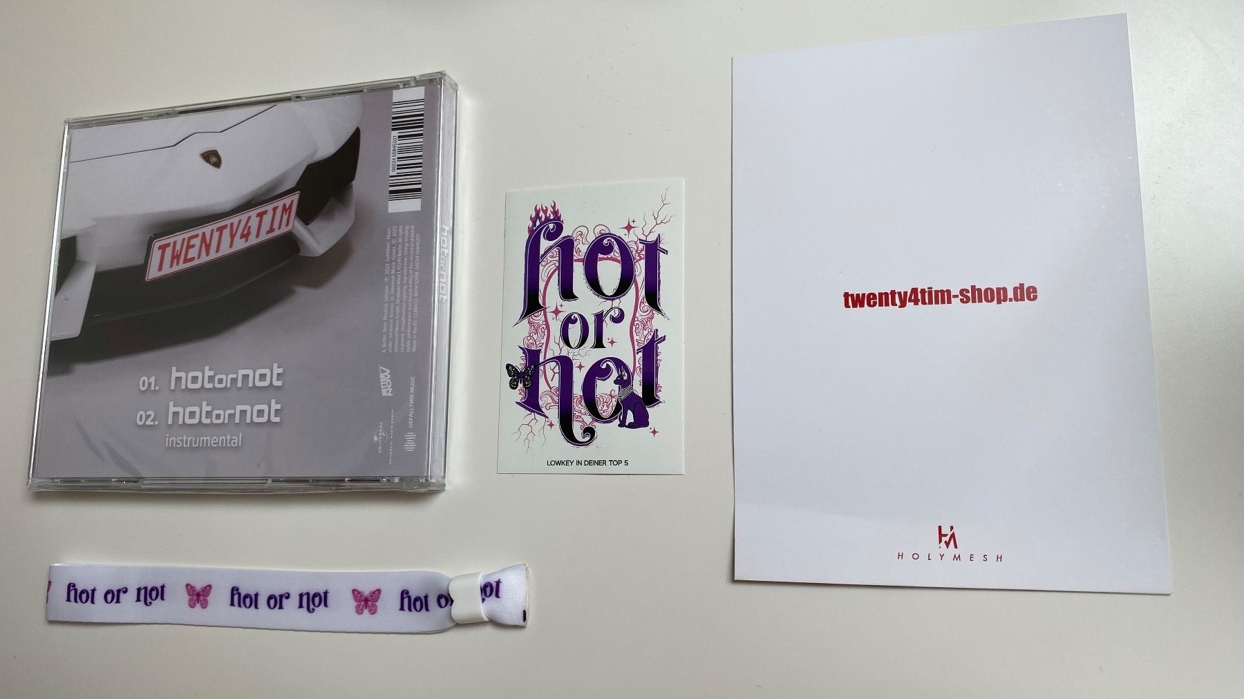 CDs: Single Bundle twenty4tim hot or not, asuverkauft CD – Neu und originalverpackt aus Hochwald von _biene_ 3