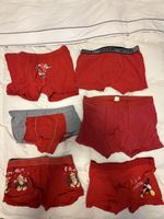 6 Boxer Uomo Rossi Stampa Disney Taglia M Buon Natale