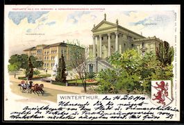 Litho Winterthur, Stadttheater u. Primar