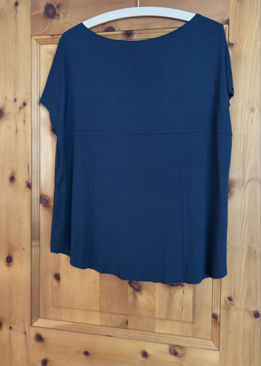 T-shirt: Susy Mix Shirt, Dunkelblau – Nuovo (secondo la descrizione) da Celerina venduto da Heli87 1