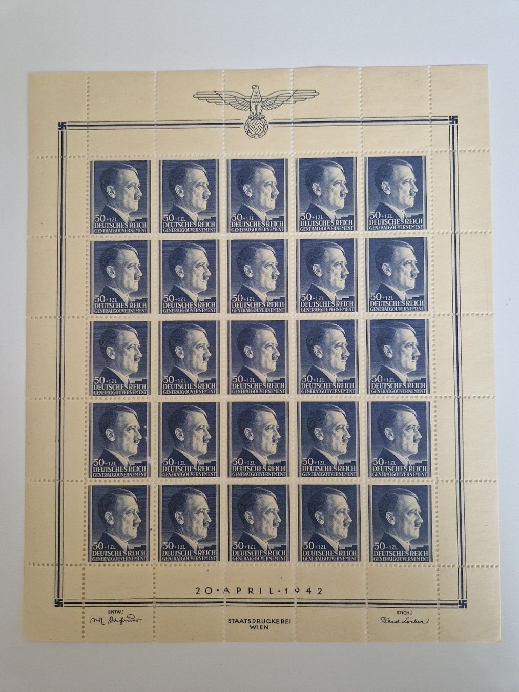 Tutti i francobolli: Deutsches Reich Adolf Hitler Briefmarken postfrisch – Nuovo (secondo la descrizione) da St. Gallen venduto da Enrico_SG