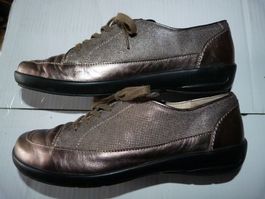 Halbschuhe von Semler, Gr, 4,5 H, Bronze %%