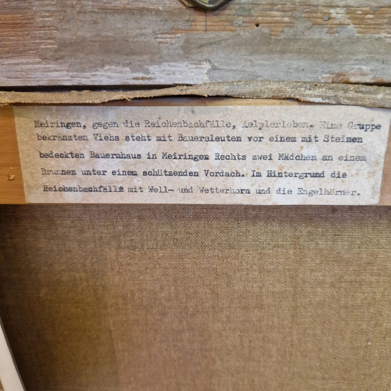 Dipinti: Aelplerleben in Meiringen – Usato da Zürich venduto da maximus46 6