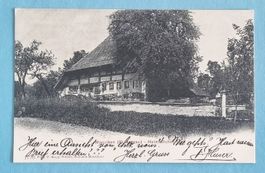 Menziken - Aargau - Bauernhaus - 1907