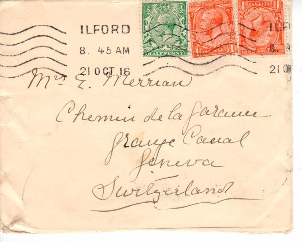 Tutti i francobolli: Zensurbrief England – Usato da Wolhusen venduto da Curver9