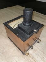Antikes Hartmann & Braun Voltmeter / Messgerät – Holzgehäuse