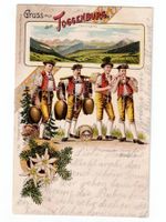 Schweiz, Ansichtskarte Gruss aus dem Toggenburg 1.8.1901
