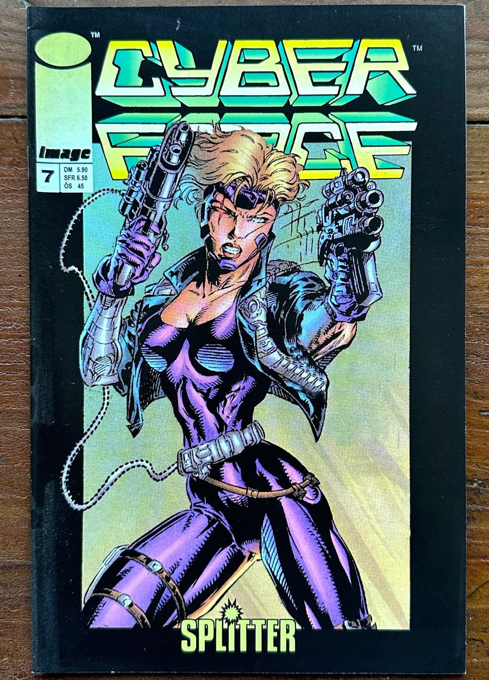 Comics: Cyber Force Nr. 7 Image Splitter, viele alte Comics ab 1.- – Gebraucht aus Seltisberg von quadartswiss