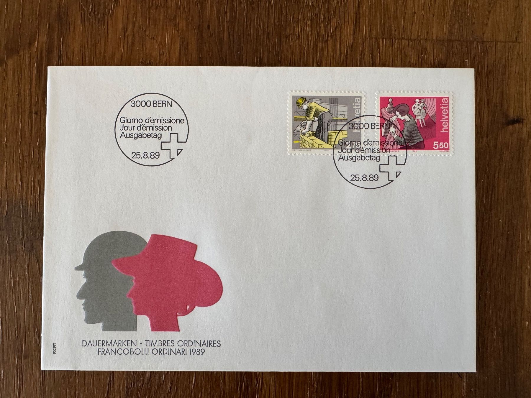Alle Briefmarken: 4 CH Ersttagsbriefe, Dauermarken, 1980 - 1989 – Neu (gemäss Beschreibung) aus Winterthur von mathis-spielsteine 1