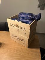 2 Caisses (2x6) de vin Sassicaia Bolgheri 2017 et 2018