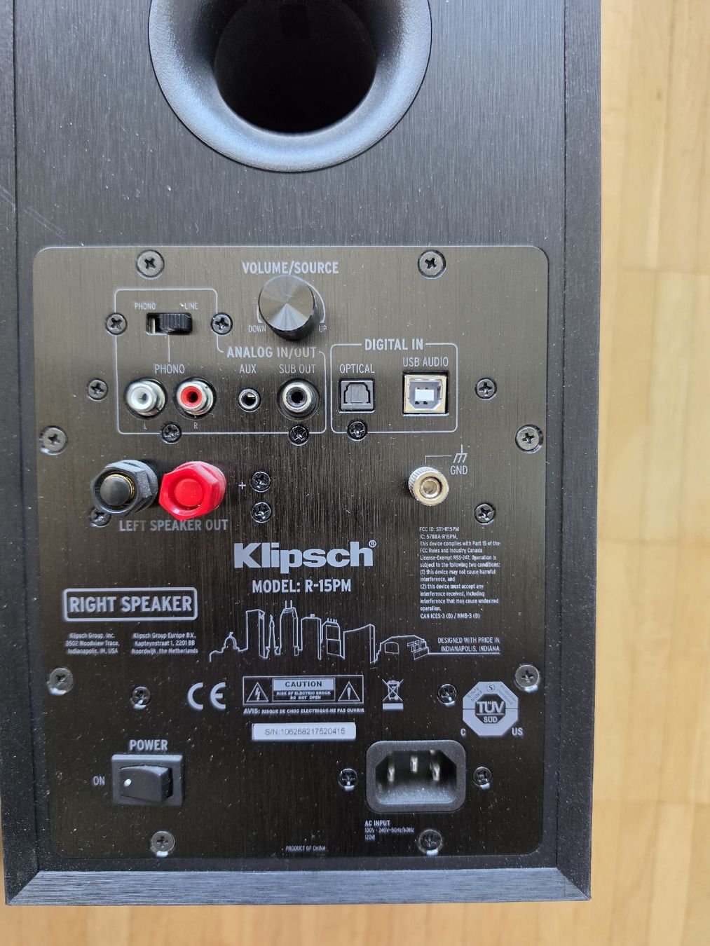 Klipsch Lautsprecher: Klipsch R-15PM Aktiv Regellautsprecher – Gebraucht aus Aesch BL von immon 2