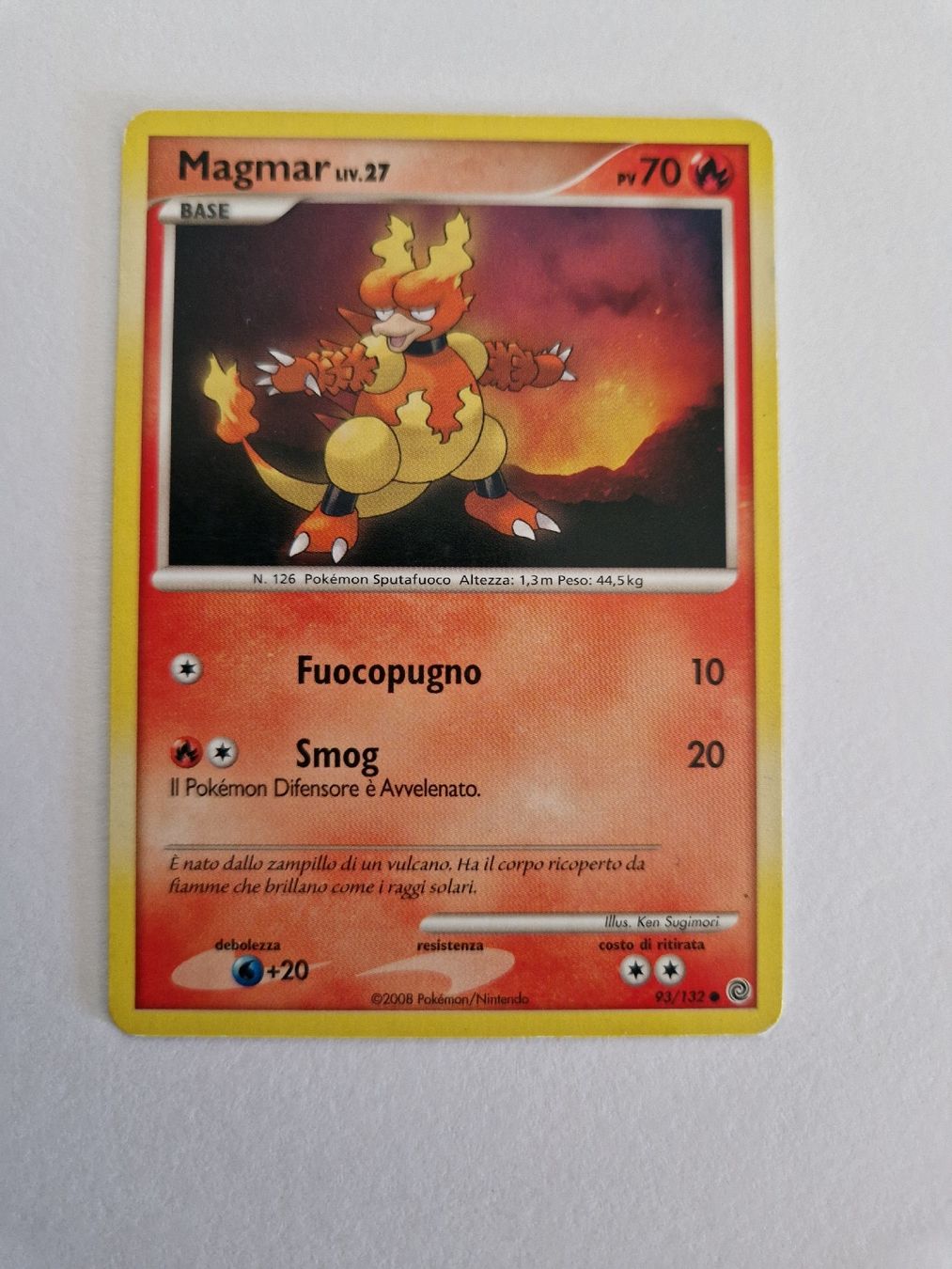 Pokémon Sammelbilder & Trading cards: Magmar - Secret Wonders - IT  – Neu (gemäss Beschreibung) aus Romont FR von raj_sjv9