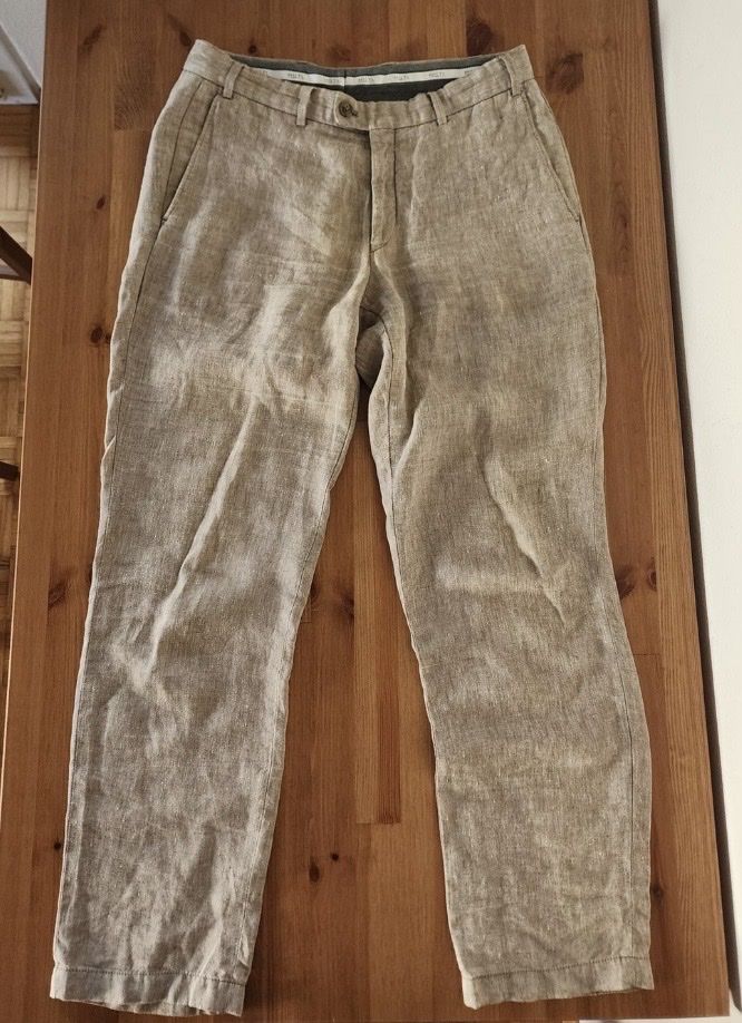 Hiltl Pantaloni: Hiltl Hose Leinenhose – Usato da Sempach venduto da Pablonsky